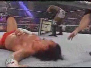 6 Man Tag Team Tables Match Extreme Rules