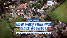 Aldeia inglesa vota pela independência devido a plano para instalar centro de requerentes de asilo