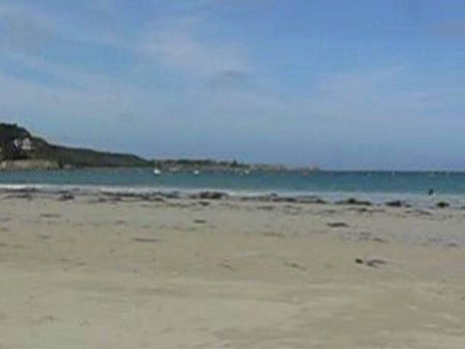 Plage de Trestraou à Perros-Guirec