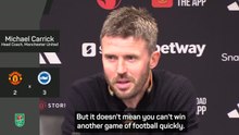 Carrick admits Man United 'frustration' after humiliating cup exit