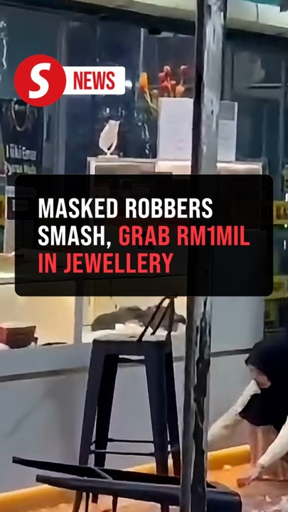 Four armed men rob Sungai Petani goldsmith, haul up to RM1mil