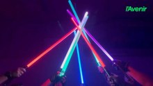 L'Académie de Sabre Laser vient puiser sa force à Liège : "C'est ouvert aux fans comme aux amateurs d'arts martiaux"