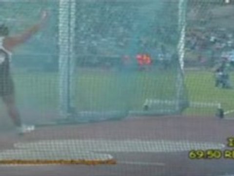 Athlé lancer disque record espagne Mario Pestano 69m50