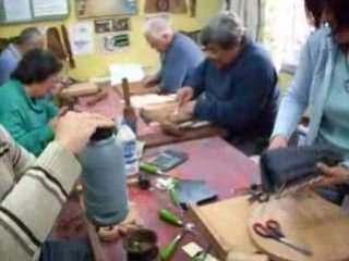 Vista del Taller y alumnos