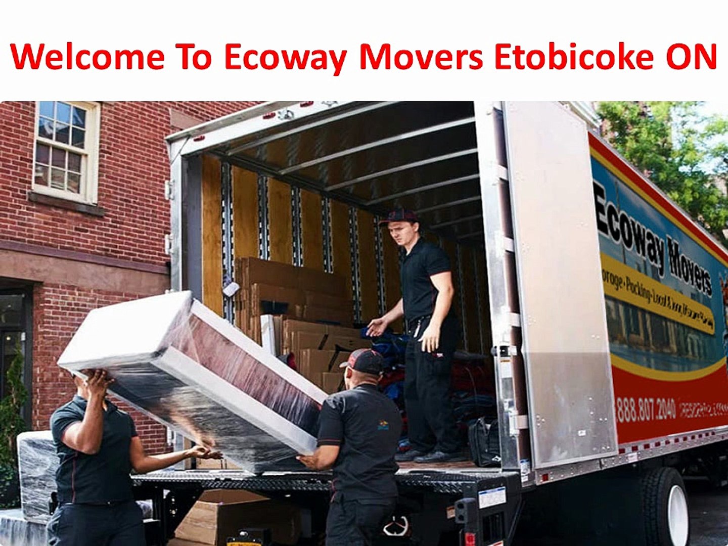 Ecoway Movers : #1 Mover in Etobicoke, ON | 888–807–2040