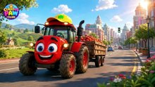 Georgie in the City 🚜🚦 | Red Light, Green Light Song for Kids