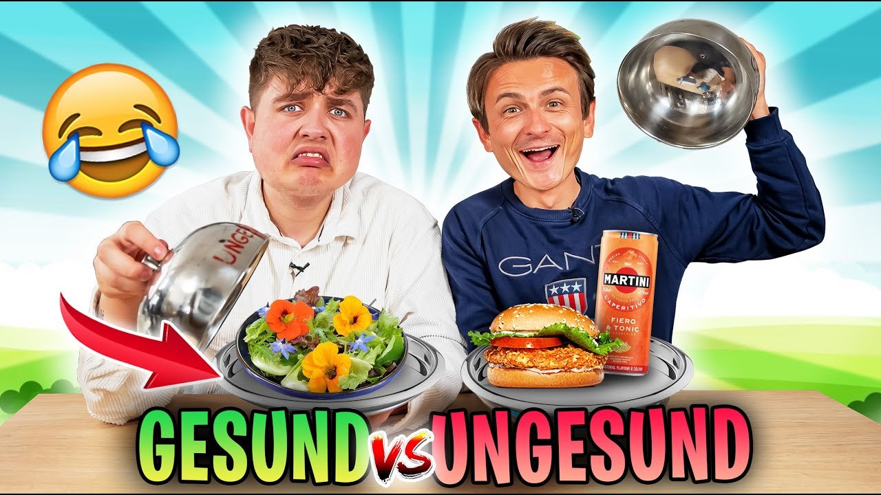 Gesund vs. ungesund: Essen-Challenge mit Smiley