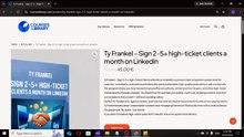 (Available) Ty Frankel – Sign 2-5+ high-ticket clients a month on LinkedIn