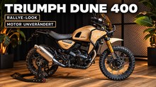 2027 Triumph Dune 400: South Garage Milano bringt klassischen Rallyestil zurück