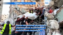 Gaza: zawalenie budynku pochłania 21 ofiar, w tym 11 dzieci