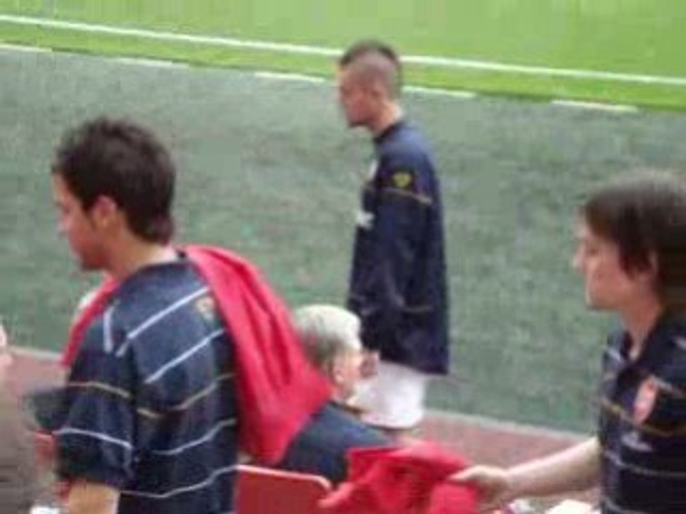 Arsenal-Juventus. Banc Arsenal