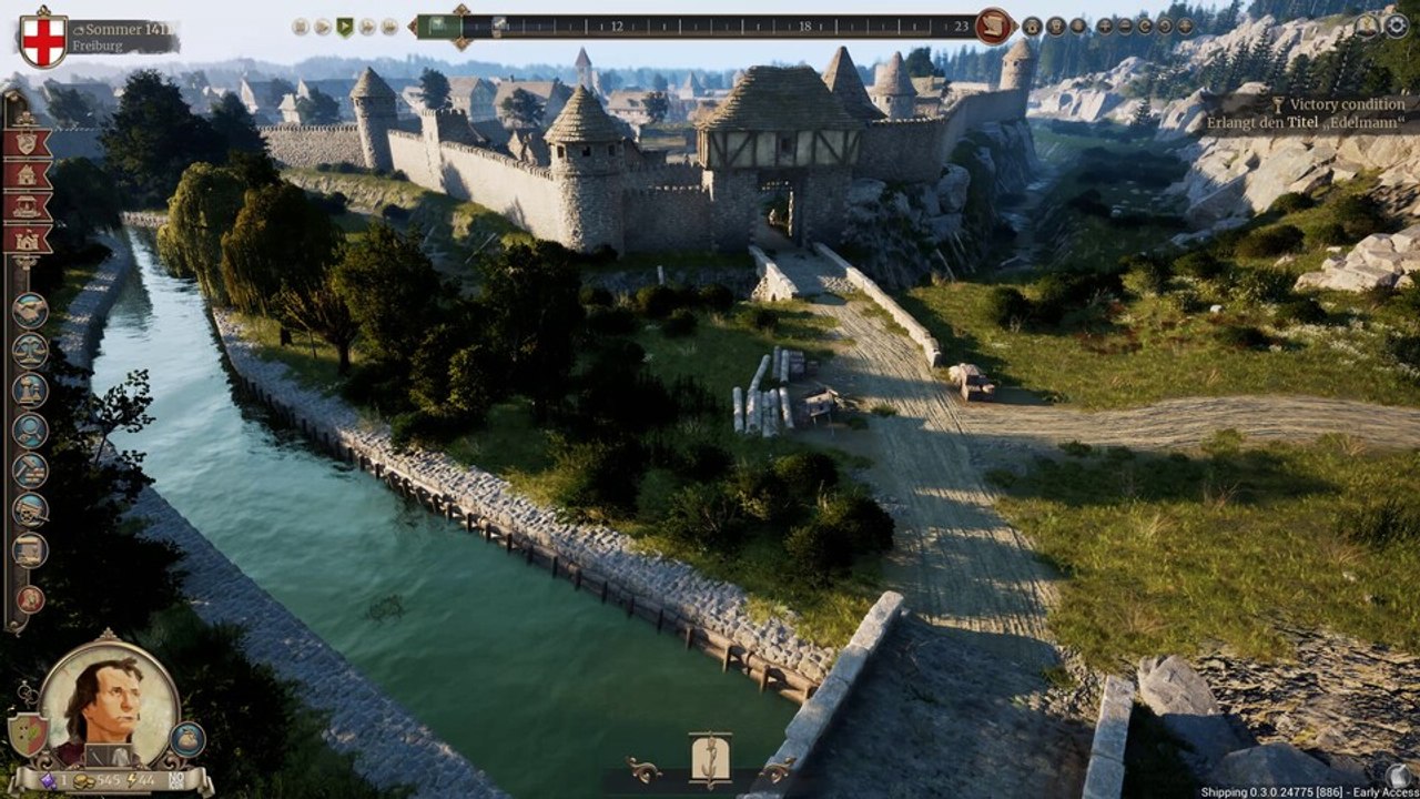 Mit wunderschönem blick auf freiburg: wir zeigen euch gameplay aus dem neuesten die-gilde-teil