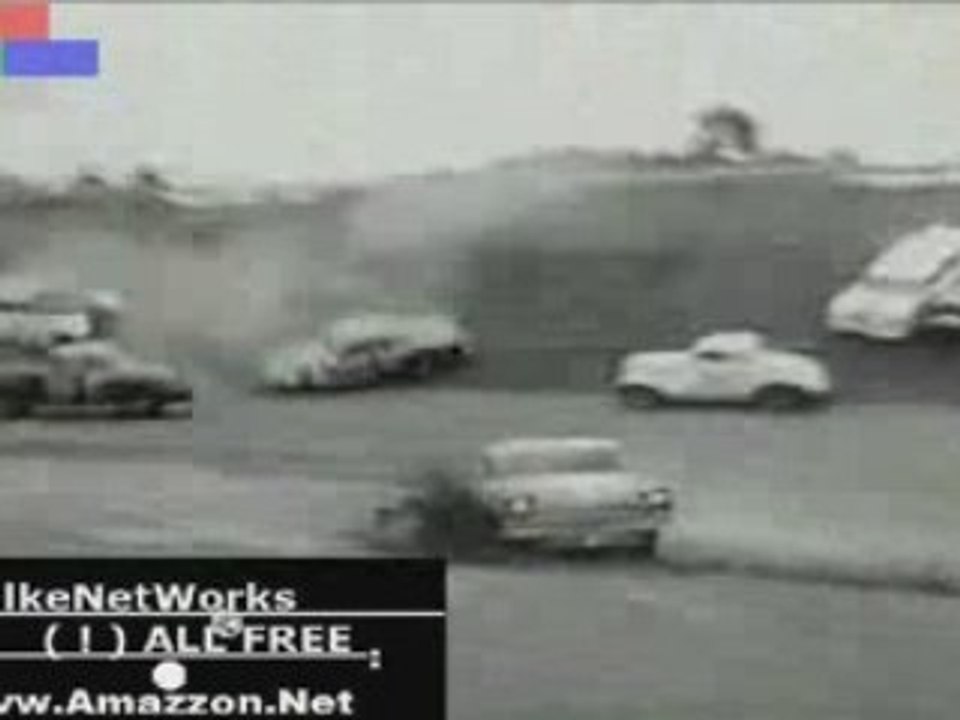 ( ! ) SPECTACULAR BUT TERRIBLE CRASH IN NASCAR ( ! ) in 60s