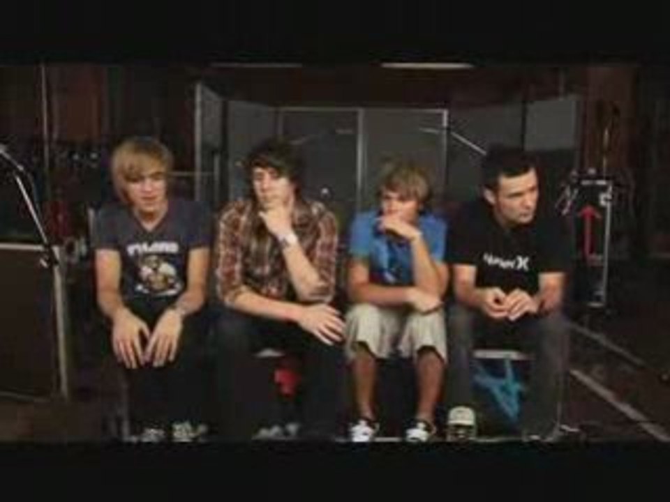 McFLY - Exclusive Interview (facebook) - Olympic Studios - 2008