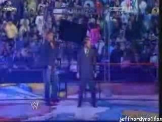 Chris Jericho comes to ring - Raw 7 28 08