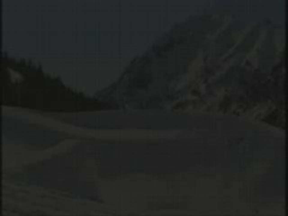 A Skier Doesnt Clear Jump