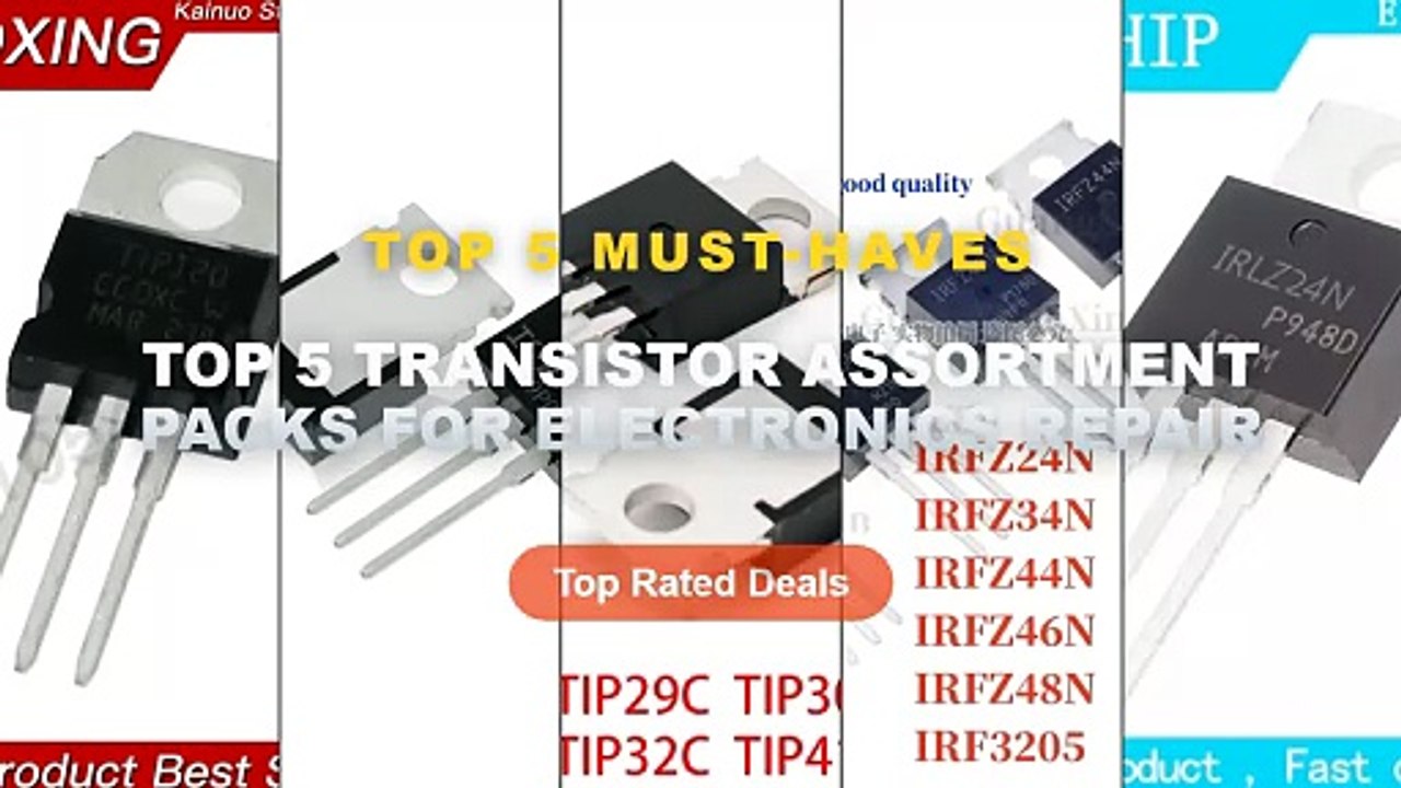 Top 5 Transistor Assortment Packs For Electronics Repair: Top 5 Best ...