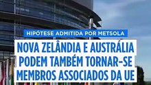 Austrália e Nova Zelândia poderão juntar-se ao Canadá como membros associados da UE, afirma Metsola à Euronews
