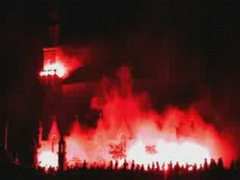 feu d'artifice tonquédec embrasement