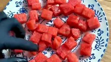 Feta Cheese Appetizer #feta #watermelon #recipe #cooking #food #mint