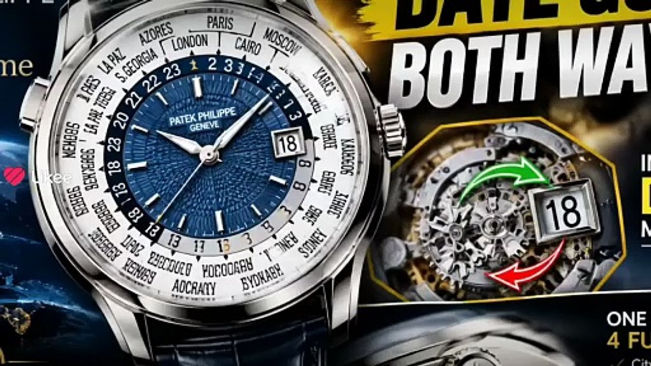 Patek Philippe, Patek 5330G, Patek Philippe 5330G, Patek World Time, Patek World Time Date, Patek Philippe World Time Date, Patek 5330G date, Caliber 240 HU C, Patek Philippe movement, Patek Philippe white gold, luxury watches, high horology,