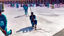 madina Sharif beautiful Video cleaning makka Sharif #mashallah #shortsfeed