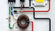 3.7V बैटरी से 12V LED कैसे जलाएं? 💡 Joule Thief Circuit #shortsjoulethief #electronicsproject #circuitdiagram #teknomastr #diycrafts #electronics #18650battery #ledlight #scienceproject #shorts #trending #viralshorts