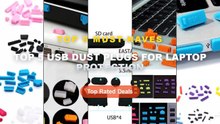 Cheap & Best Top 5 USB Dust Plugs For Laptop Protection Unboxing & Review - Silicone Anti dust Plugs Notebook Computer P...