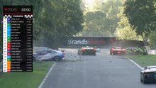 GT Cup Championship 2026 Brands Hatch Race 4 Last Lap Big Crash