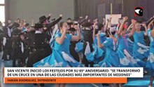 San Vicente inició los festejos por su 65° aniversario