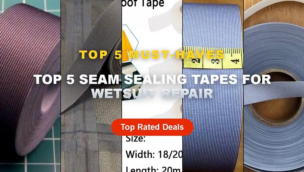 Why Everyone Is Buying Top 5 Seam Sealing Tapes For Wetsuit Repair ...
