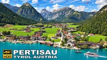Pertisau, Lake Achensee, Austria – Scenic Alpine Lake Walking Tour in Tyrol (4K)