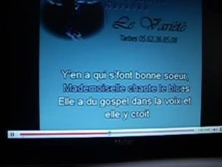 mademoiselle chante le blues