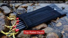 3F UL GEAR 15.5cm/20cm Tent Pegs Carbon Fibre Outdoor Camping... -- Amazing Value 2026 | Must Have!