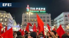 Miles de personas se concentran en la Puerta del Sol para protestar por crisis de vivienda