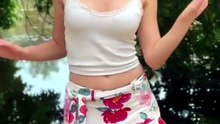 Lake Day Outfit Comparison with a Friend