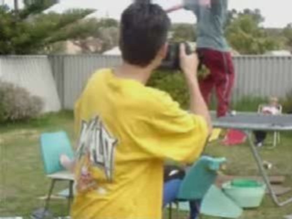 The Backyard Wrestlers Miss Another Body Slam