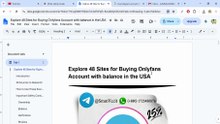 Explore 7.777 Sites for Buying` Onlyfans Account with balance in the CA