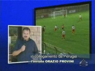 Catania in campo a Perugia