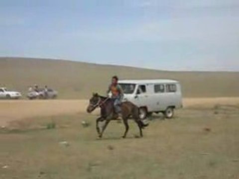 Naadam: course de chevaux en mongolie Arkhangai
