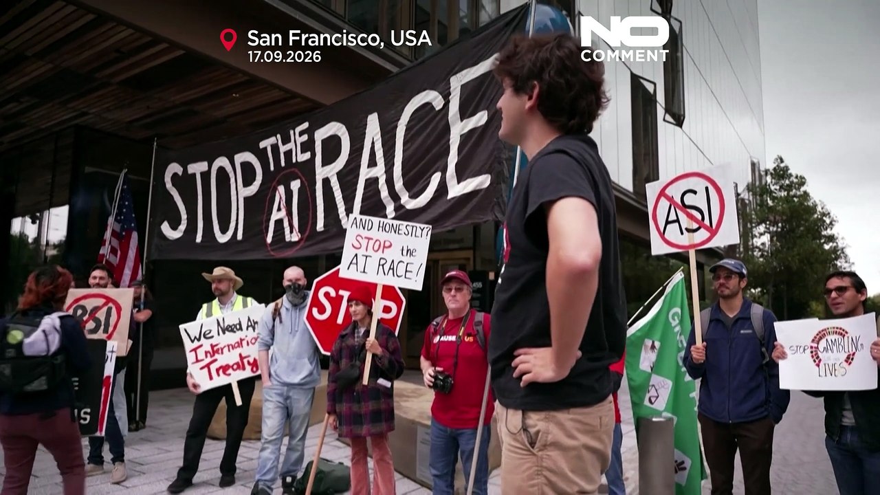 Protesters target OpenAI and Anthropic in San Francisco over AI safety fears
