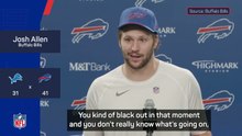 Allen 'blacked out' walking out in new Bills stadium