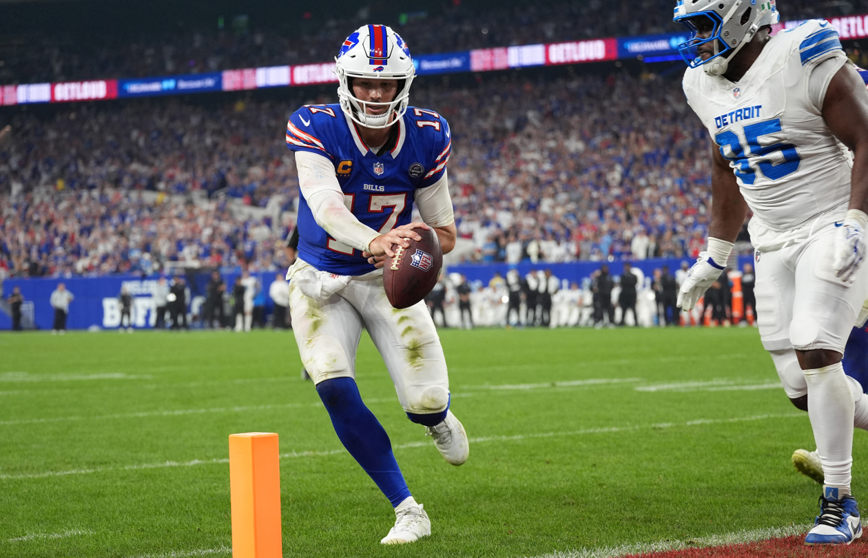 NFL : Josh Allen et les Buffalo Bills maîtrisent brillamment les Detroit Lions