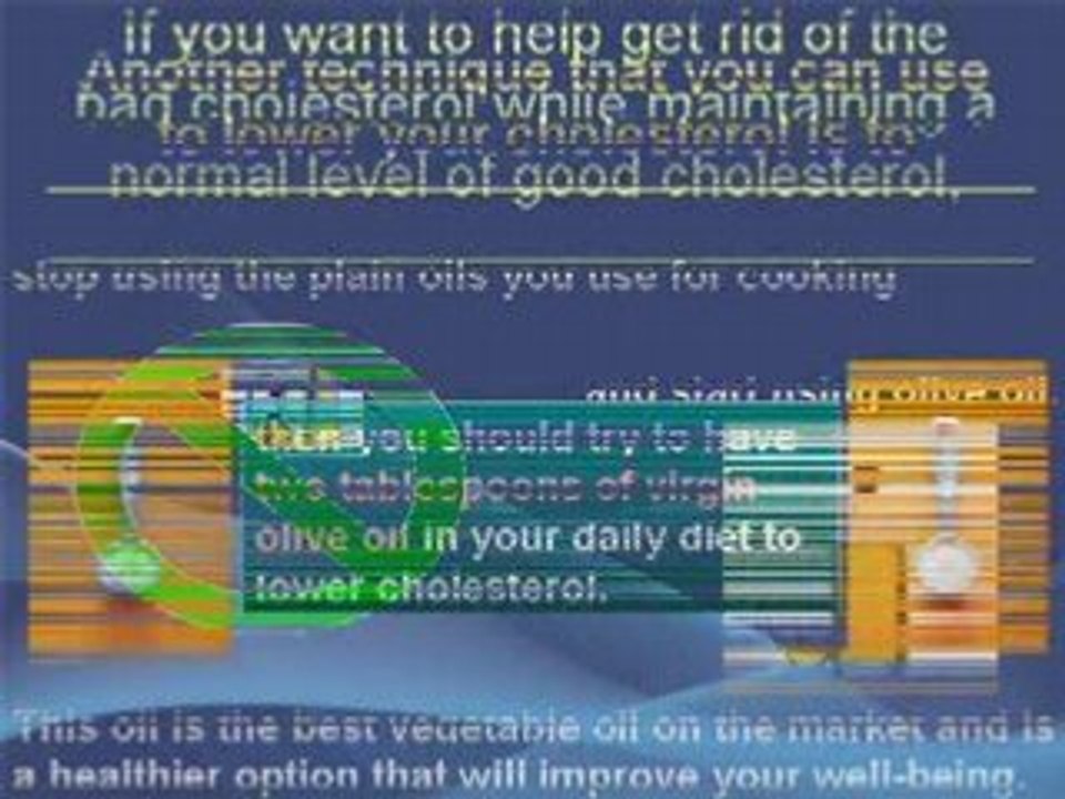 How To Decrease Cholesterol By A Diet To Lower Cholesterol