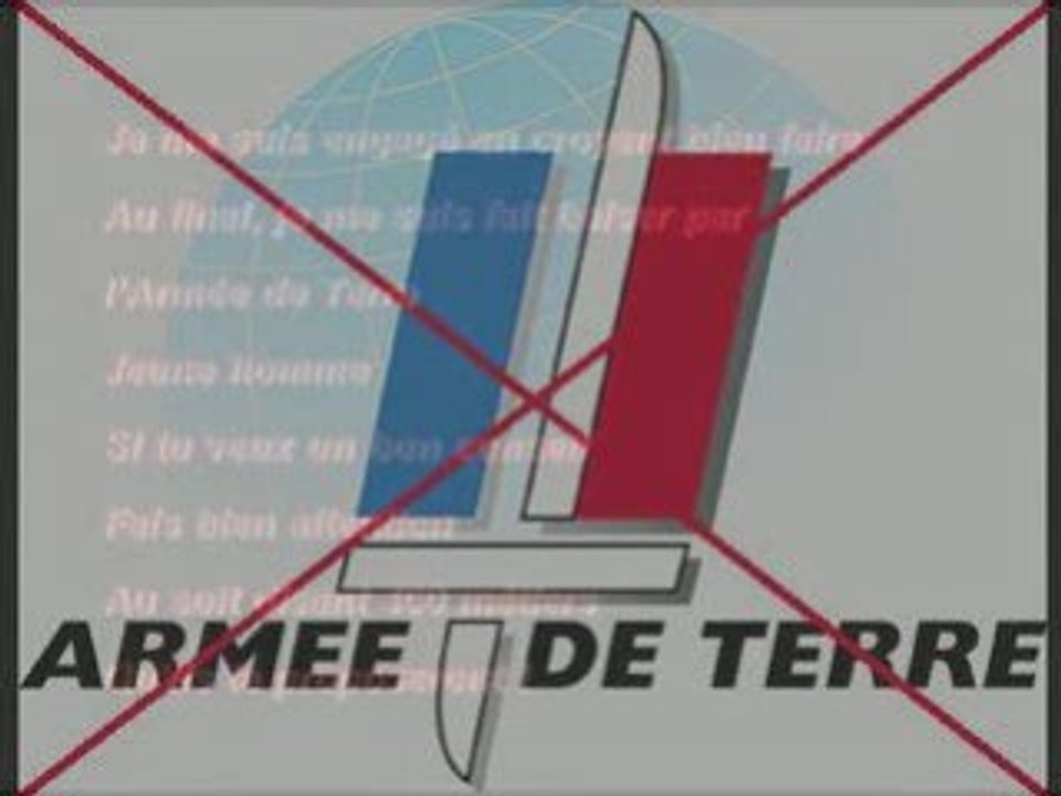 Contre l'Armée de Terre !