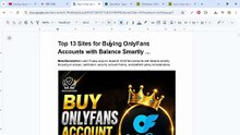 International Buyer Guide to Buy OnlyFans Account with Balance