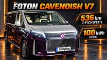 2027 Foton Cavendish V7: 7 oder 9 Sitze für maximale Flexibilität #Van