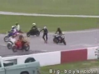 Racer off To A Rough Start