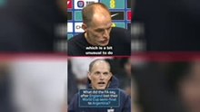 Tuchel jokes that the FA told him off after World Cup exit