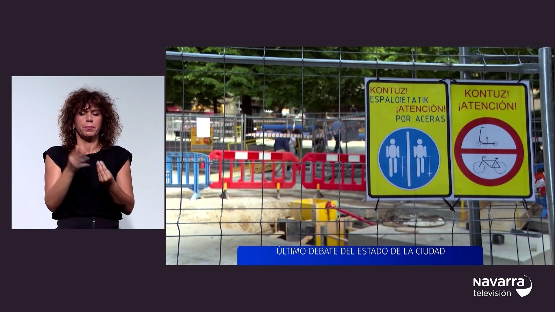 Noticias de Navarra 14.30h 18/09/2026 Lengua de Signos